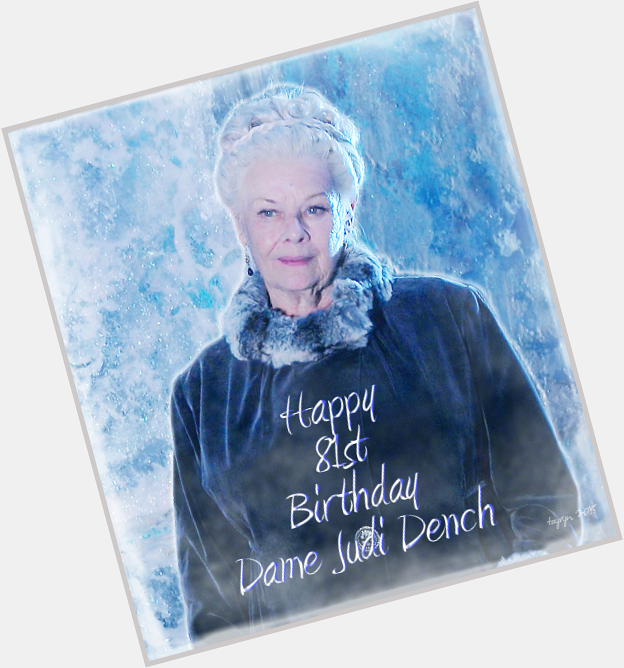 Day 54
The Winter\s Tale, 2015
Happy Birthday Dame Judi Dench   