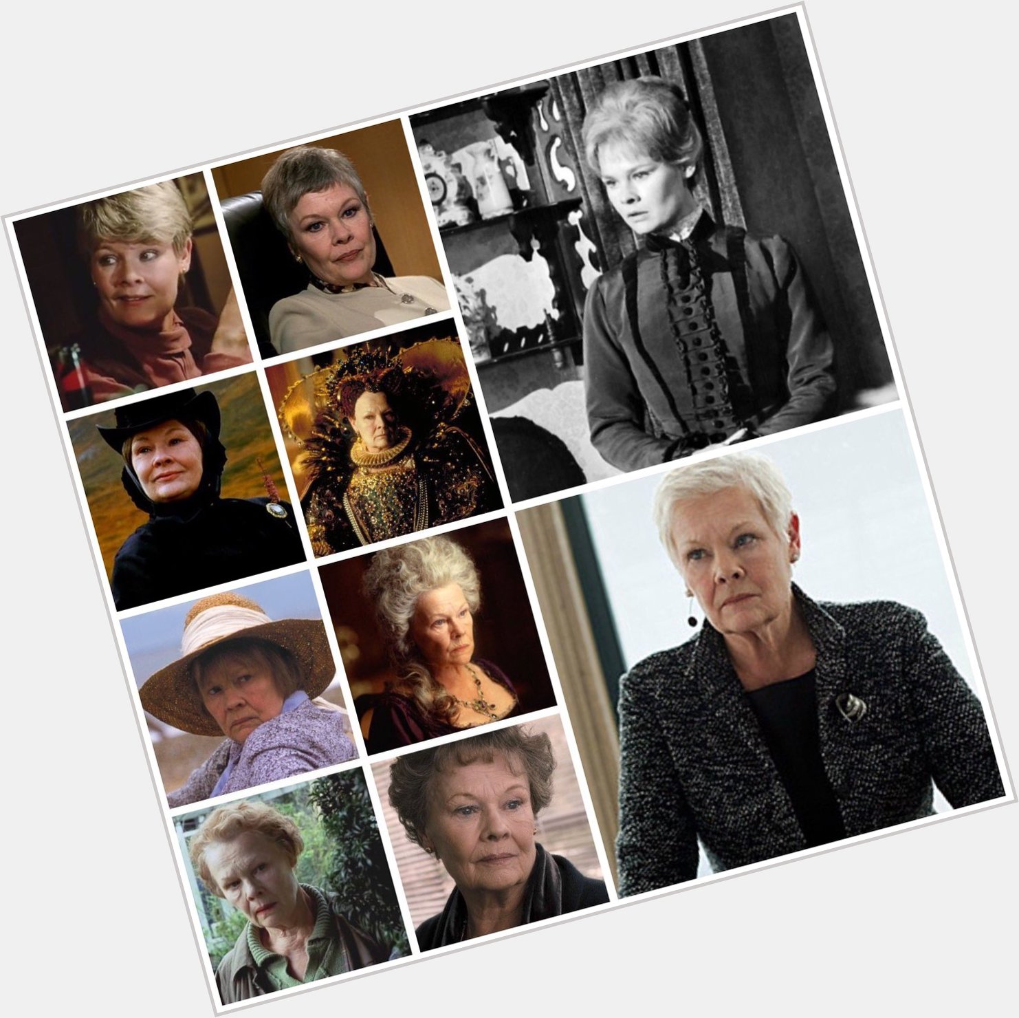 Happy 83rd birthday, Dame Judi Dench! A bonafide national treasure. 