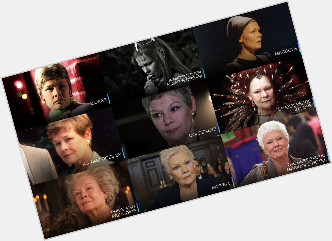 Happy Birthday to Dame Judi Dench, a trailblazing, goldfish-kissing, award-winning icon of stage and screen. 