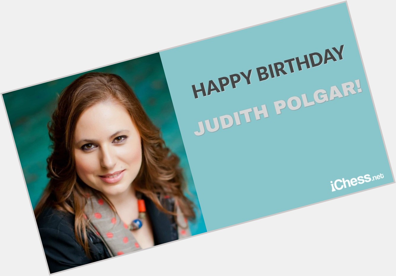 The world of says Happy Birthday to Judit Polgar!!! 