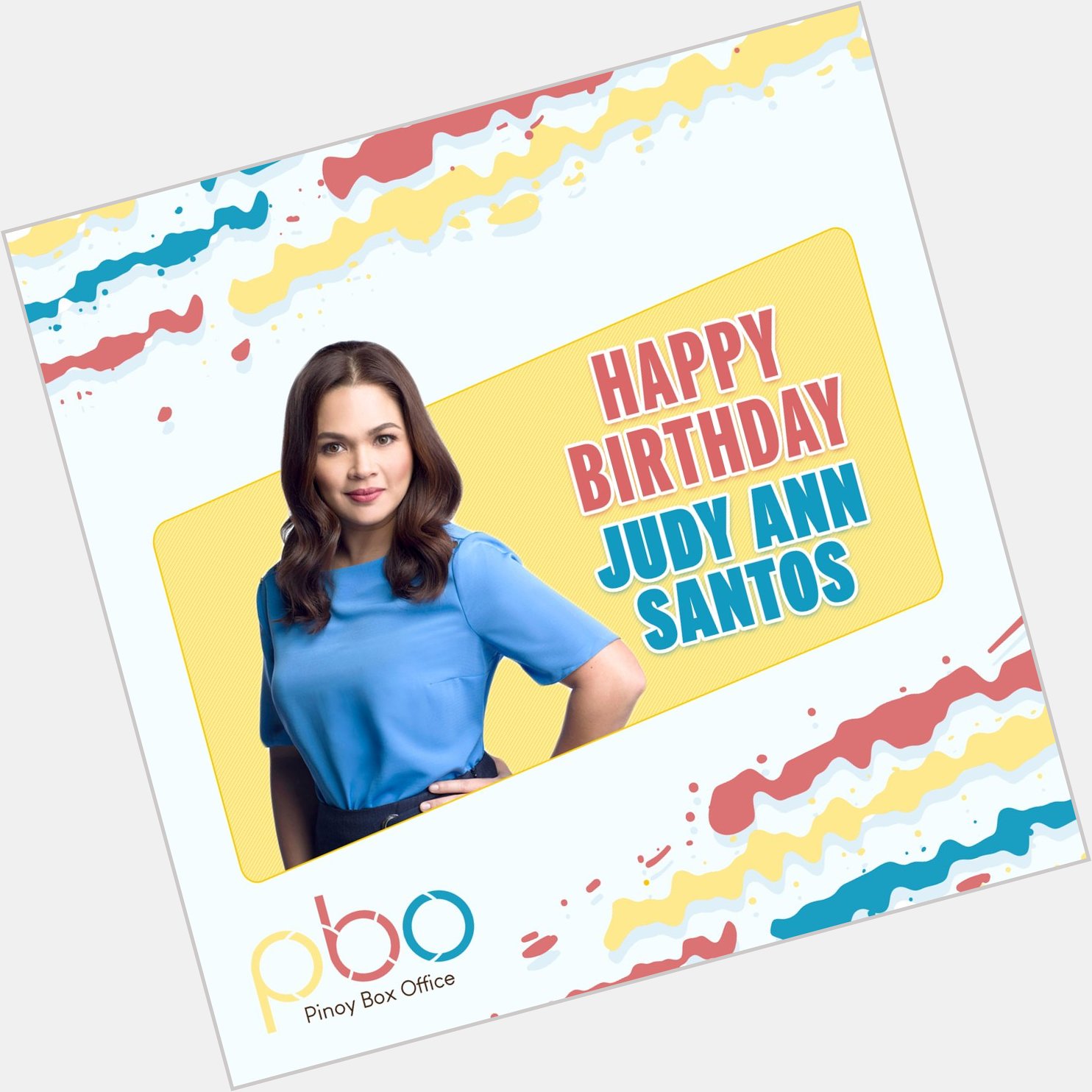 Happy birthday, Judy Ann Santos- Agoncillo! Wishing you a day filled with happiness and love! 