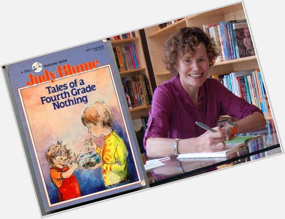 Happy Birthday to Judy Blume, who turns 79 today! 