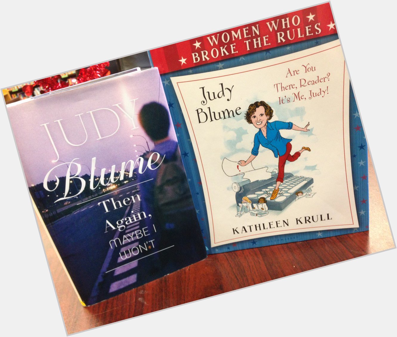 Happy Birthday Judy Blume! Stop in to the Center & browse through her books in our collection! 
