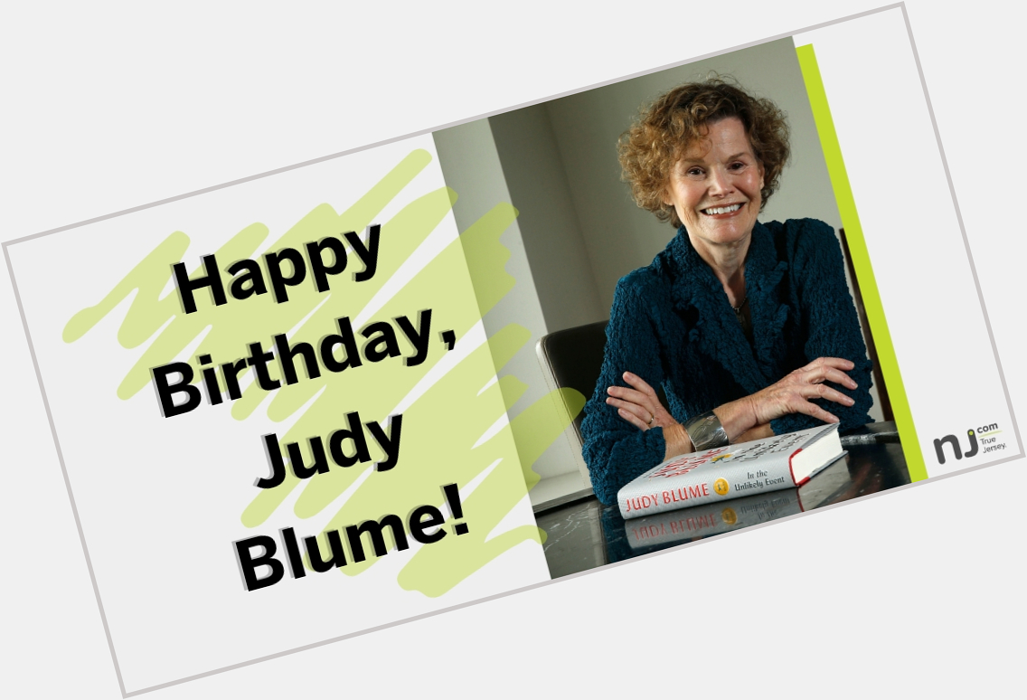 Happy Birthday to the Jersey native! What\s your favorite Judy Blume book? 