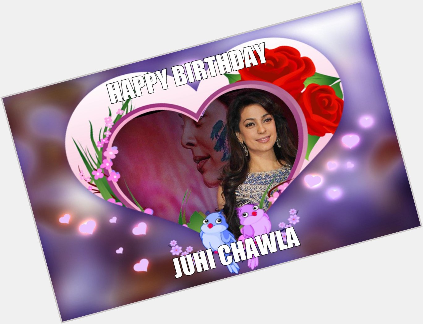  Happy Birthday 2 one of the greatest icons of the Indian Cinema-the one and only, JUHI CHAWLA! Have a gr8 1 