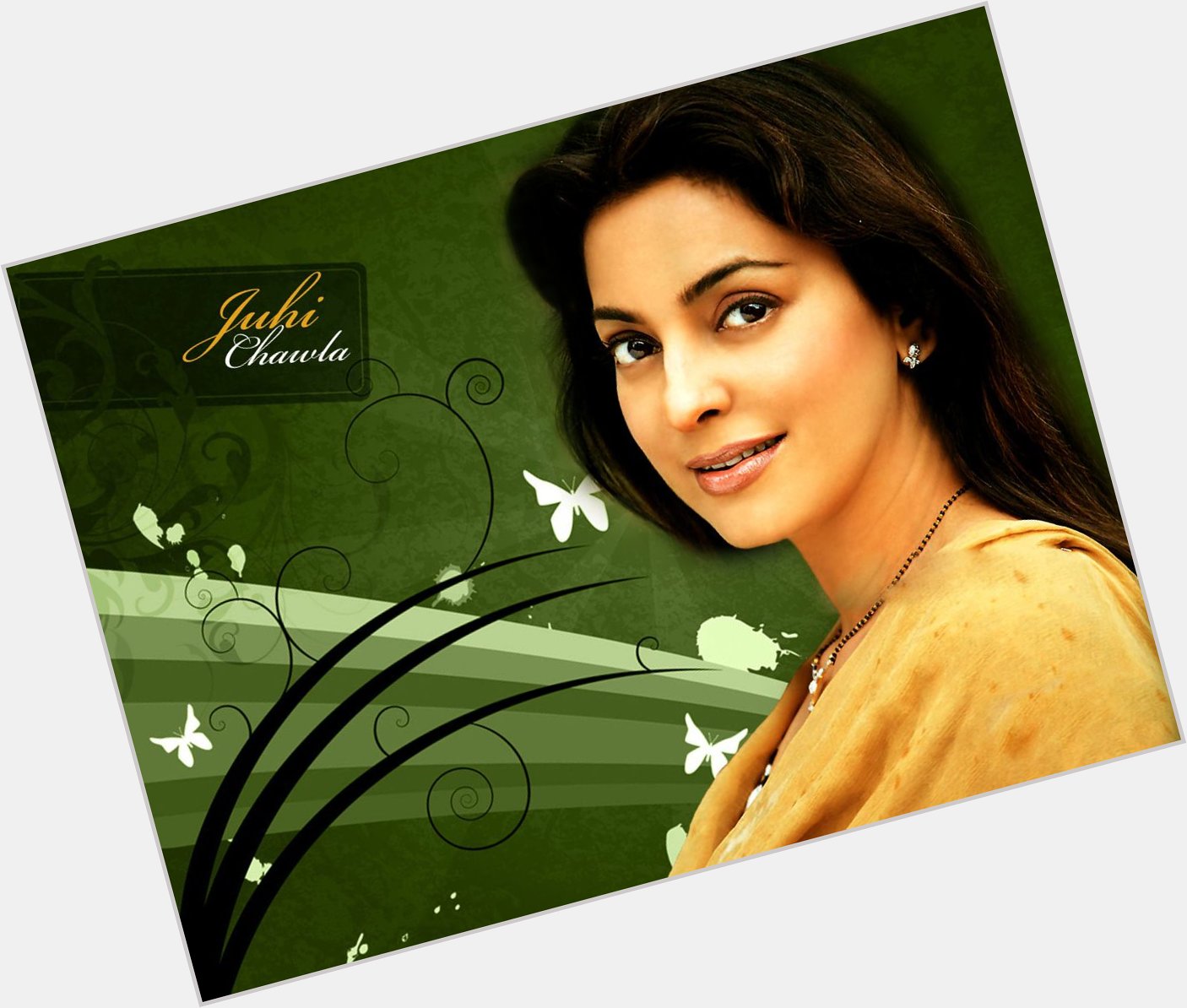    Happy Birthday to our ever bubbly actress Juhi Chawla. MMHRD. 