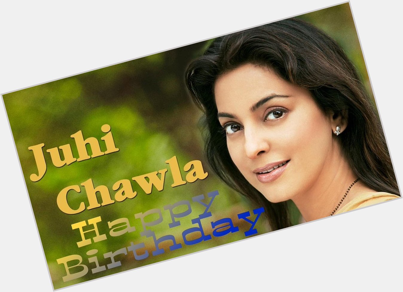 Happy Birthday Juhi Chawla 