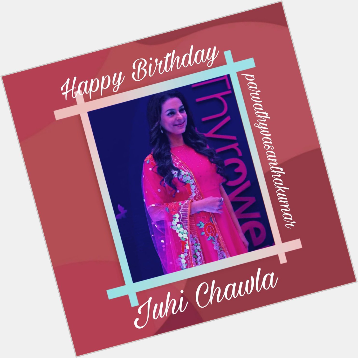 Happy Birthday juhi chawla   