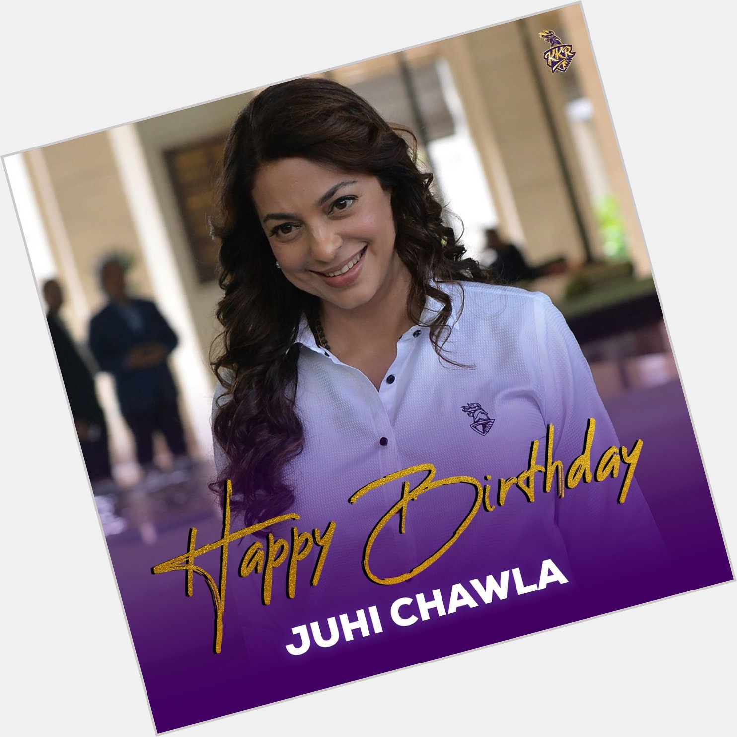 Happy birthday to the ever -Smiling Juhi Chawla Ma\am    