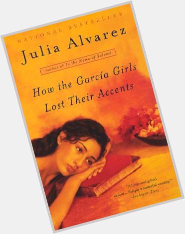 Happy birthday to poet and novelist Julia Alvarez! 