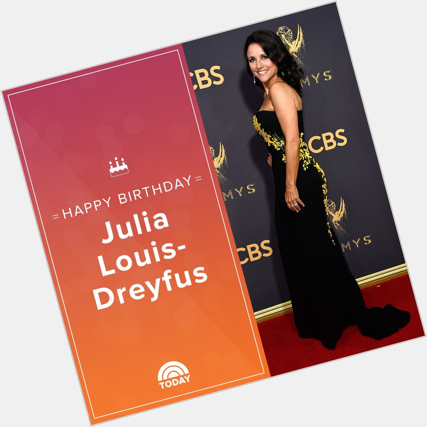 Happy birthday to the lovely Julia Louis-Dreyfus! 