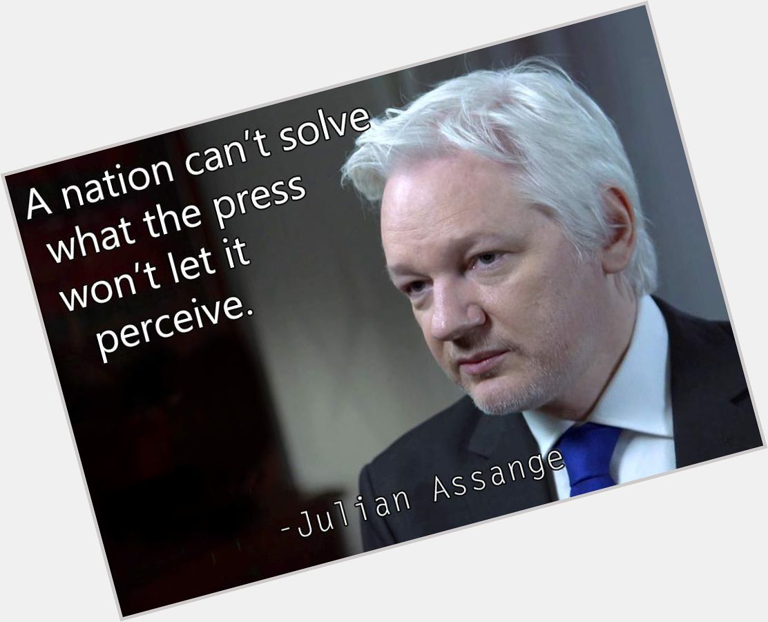 Happy 50th birthday to award-winning journalist Julian Assange    