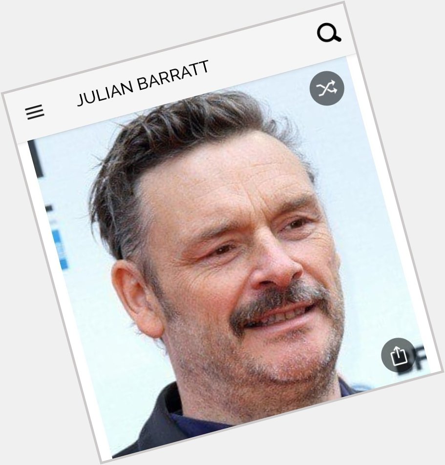 Happy birthday to this great actor.  Happy birthday to Julian Barratt 