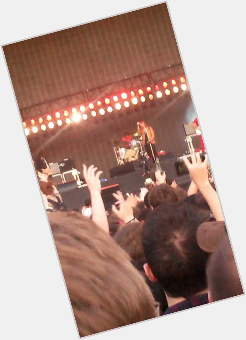 Happy birthday Julian Casablancas!!! Here is a shite photo i took at hyde park       
