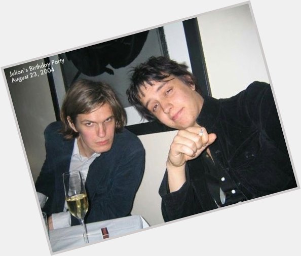 Happy birthday to the one and only julian casablancas my favorite person ever 