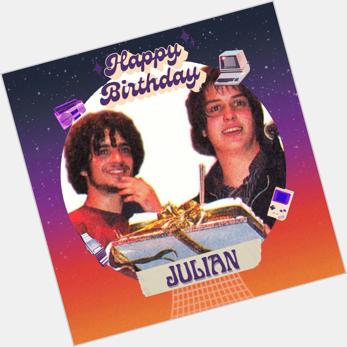 Happy birthday to the music genius and our lovely grampa, Julian Casablancas! 