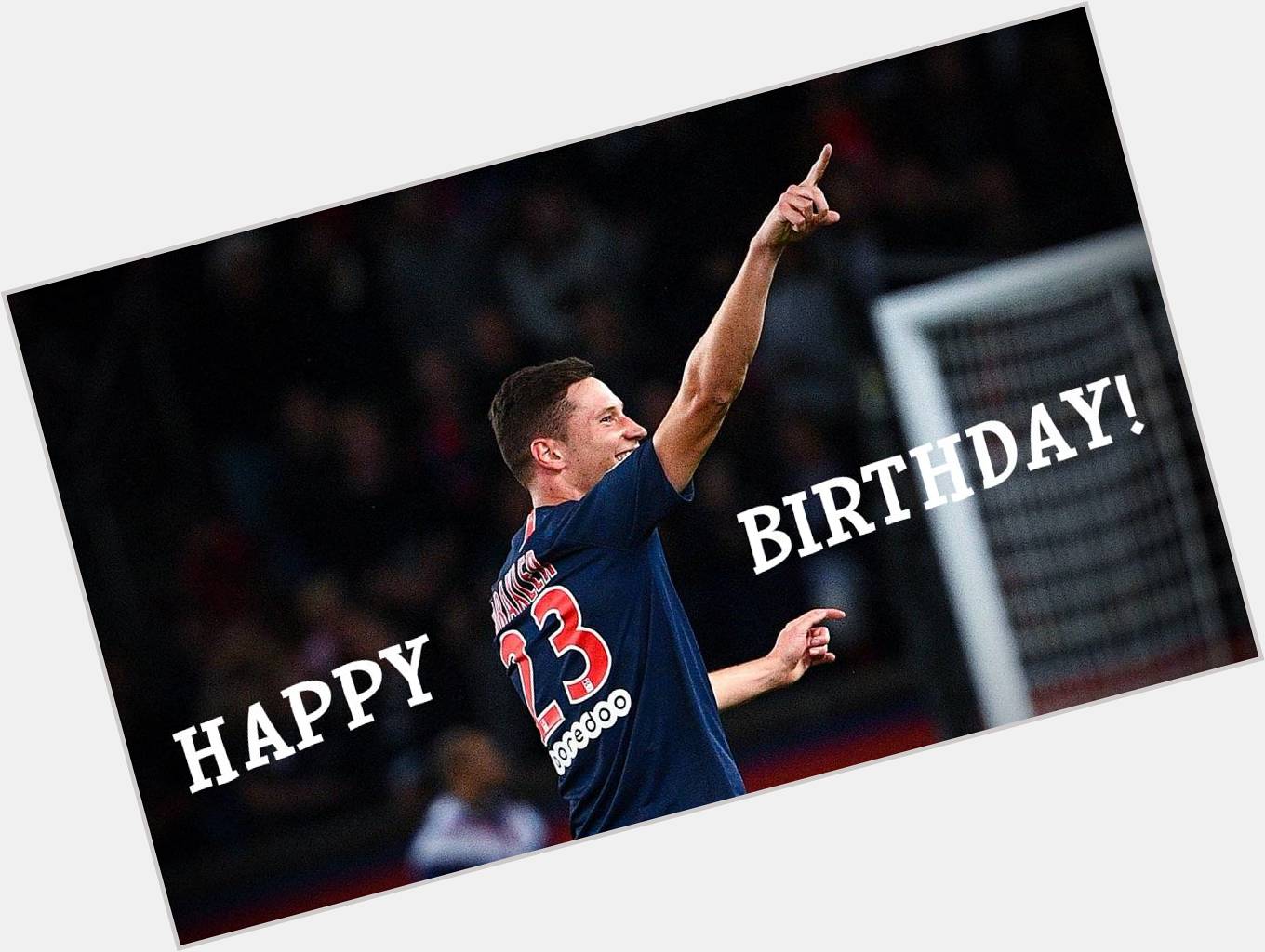 We are in the same age now! happy birthday, Julian Draxler. i love you so much! <3 