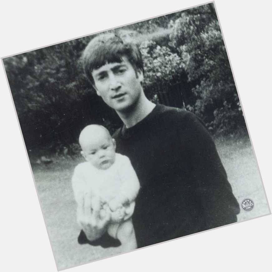 A photograph of Julian Lennon with his father taken by his mother. Happy birthday Julian, our thoughts are with you. 