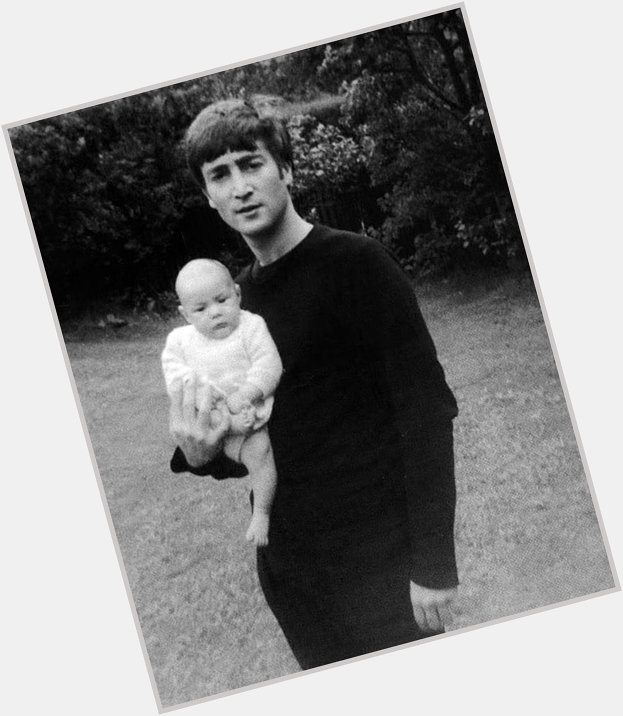 Julian Lennon with dad.

Happy 55th birthday Beatle son (April 8)

 