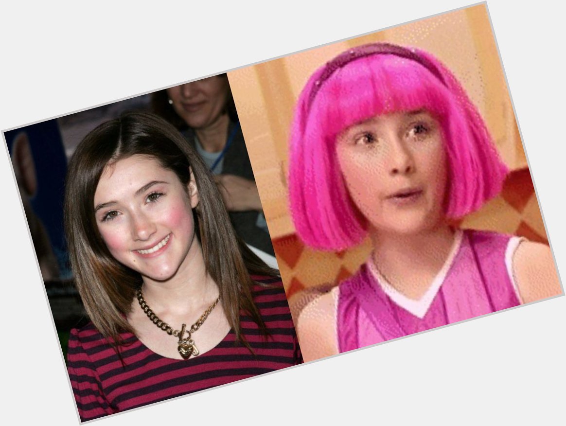 Happy 30th Birthday to Julianna Rose Mauriello! The actress who played Stephanie on LazyTown. 