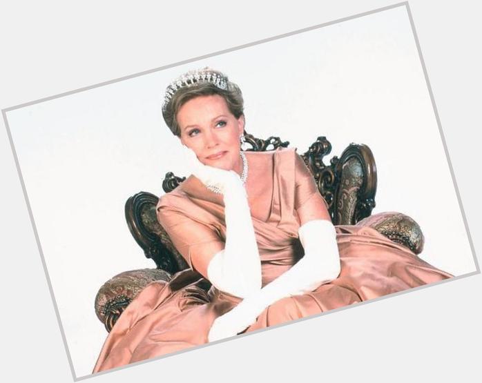 ¡Happy 79th Birthday Dame Julie Andrews! Youre practically perfect in every way! I love you  