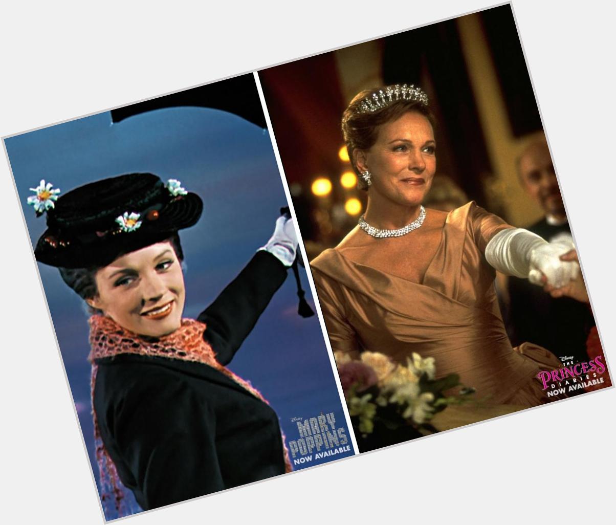 Join us in wishing a Happy Birthday to the practically perfect Julie Andrews! 