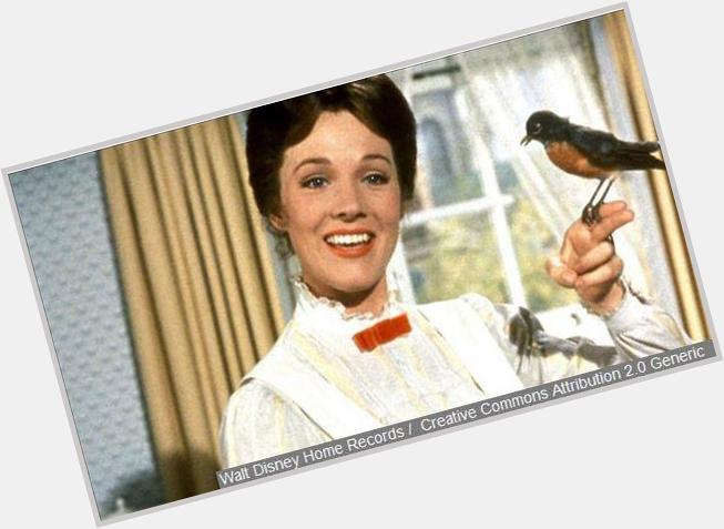 Happy 80th birthday to Julie Andrews!  