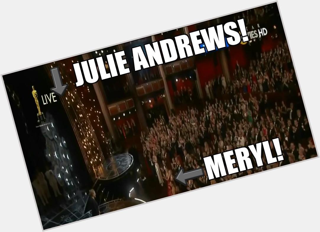 The day the universe nearly imploded! Happy birthday 80th birthday to JULIE ANDREWS!       