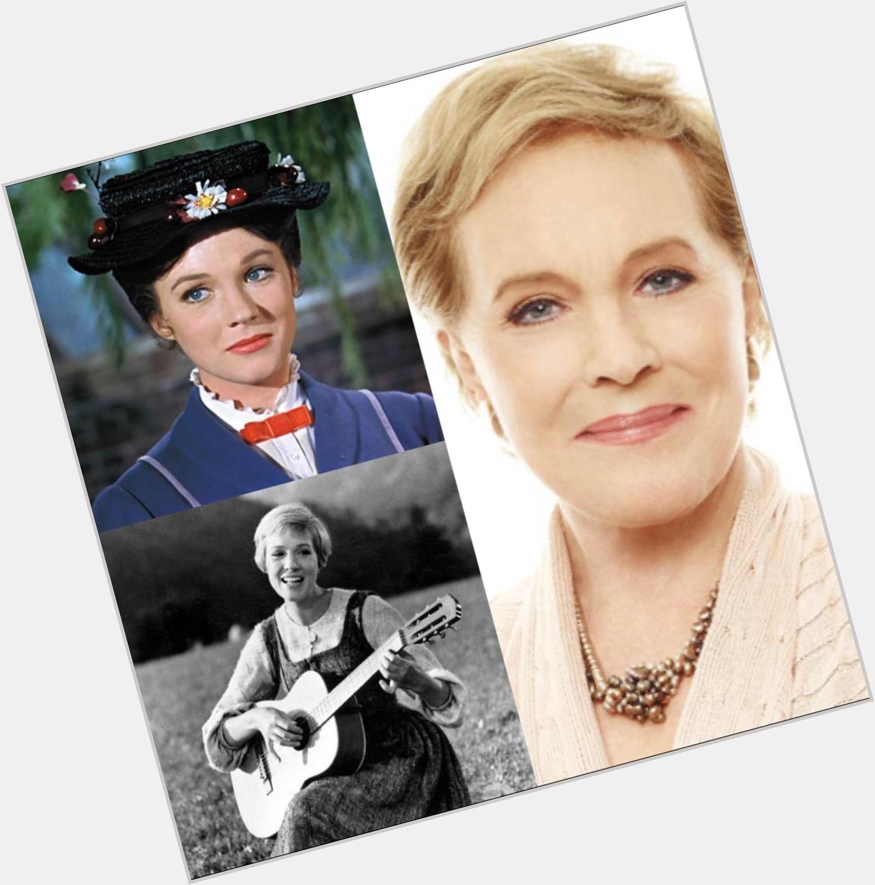 Happy Birthday to the best Mary Poppins to ever grace screen or stage:
Dame Julie Andrews!  