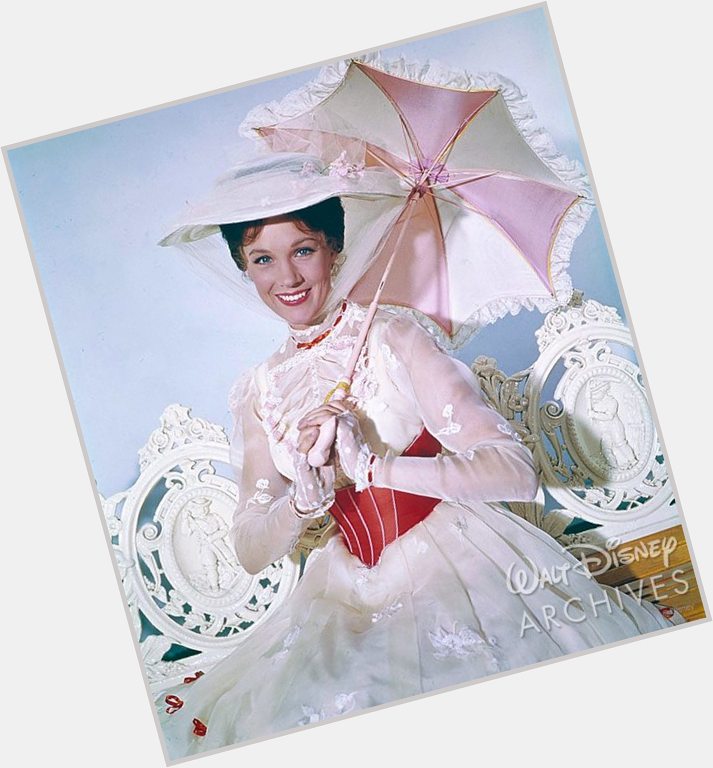 Oh, it\s a jolly holiday with Julie Andrews! Help us wish this Disney Legend a very happy birthday 
