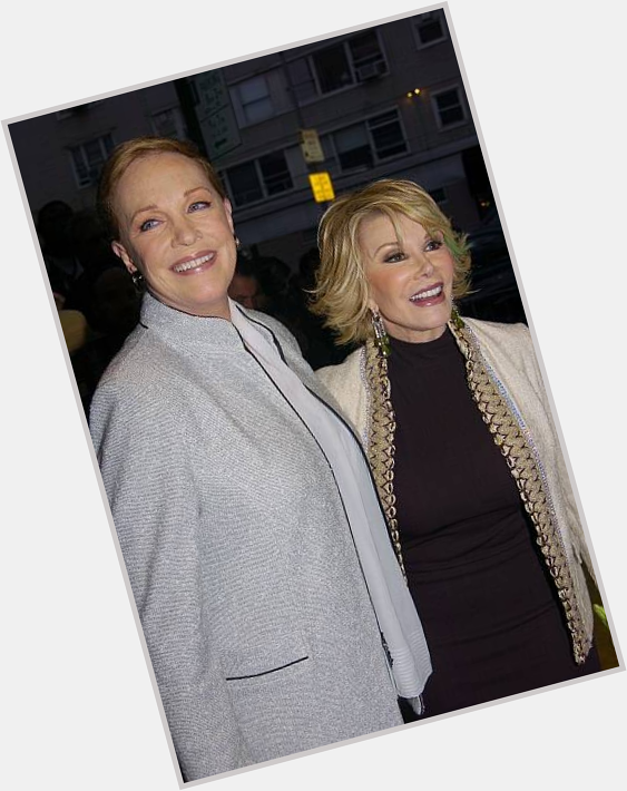 Happy birthday to the legendary Julie Andrews! Here are Julie and Joan at the Shrek premiere in 2004. 
