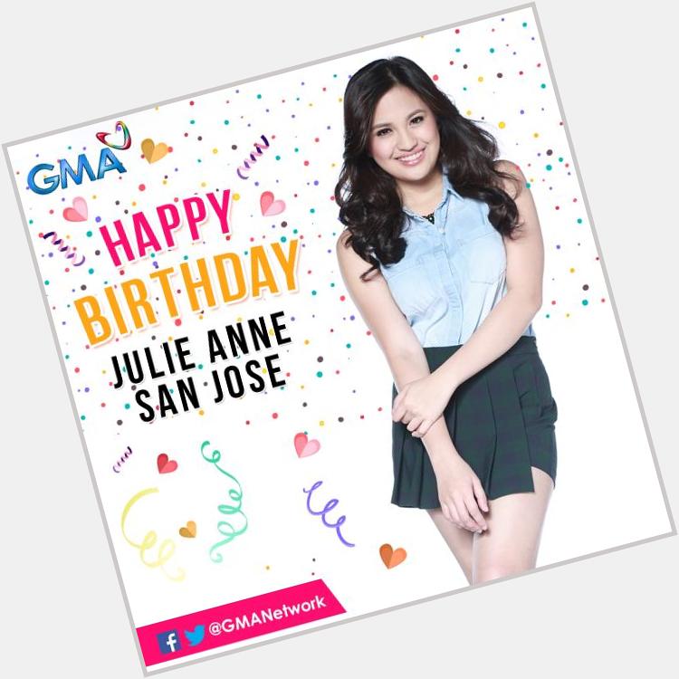 Birthday ng Asia\s Pop Sweetheart!
Happy Birthday Julie Anne San Jose 