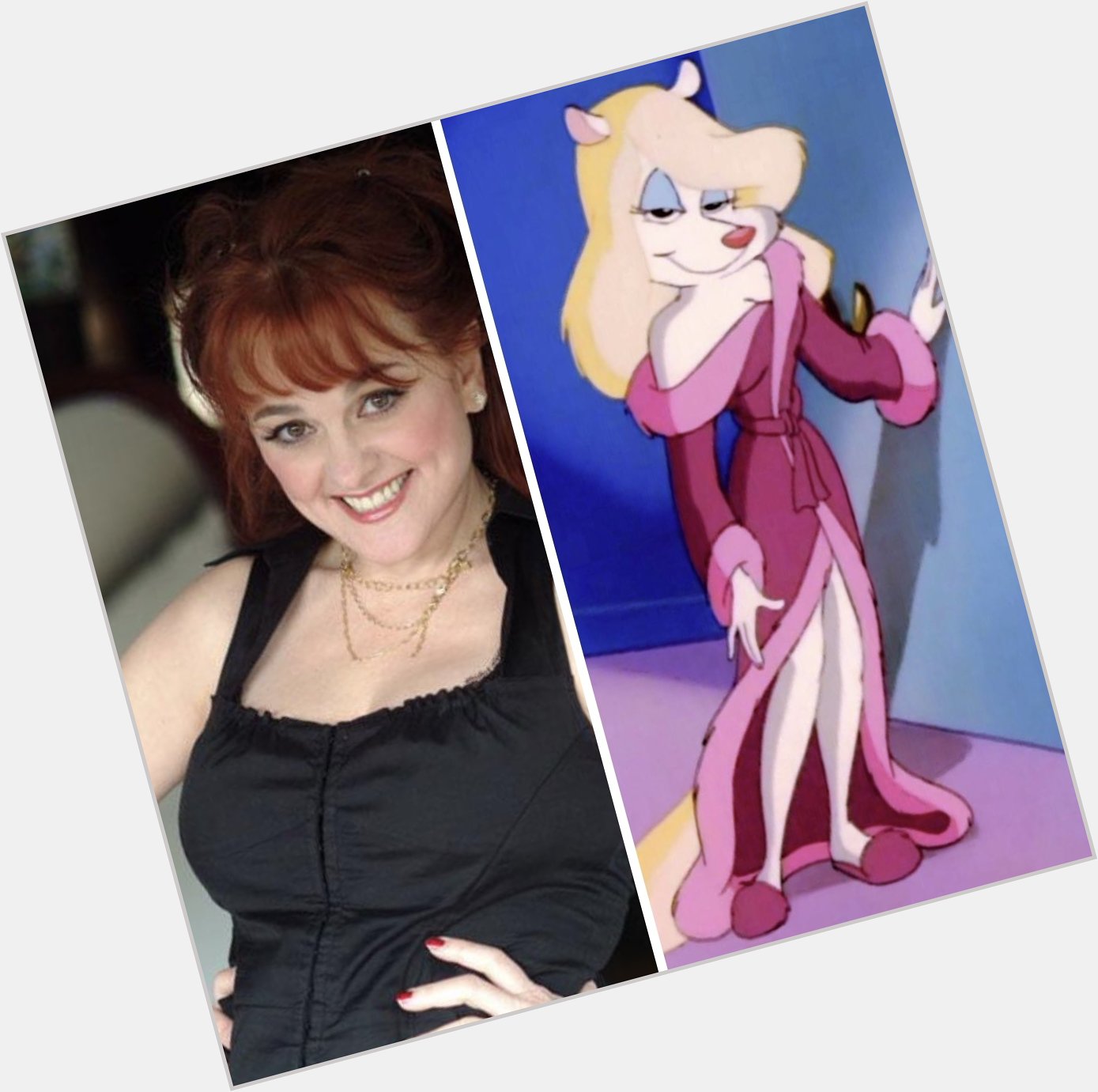 Happy 61st Birthday to Julie Brown! The voice of Minerva Mink in Animaniacs. 