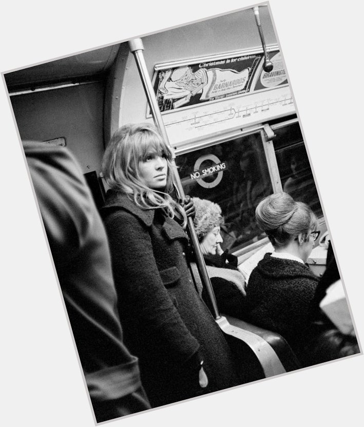 Julie Christie (14 April 1940).

Happy birthday !!!

Julie Christie on the London Underground. 