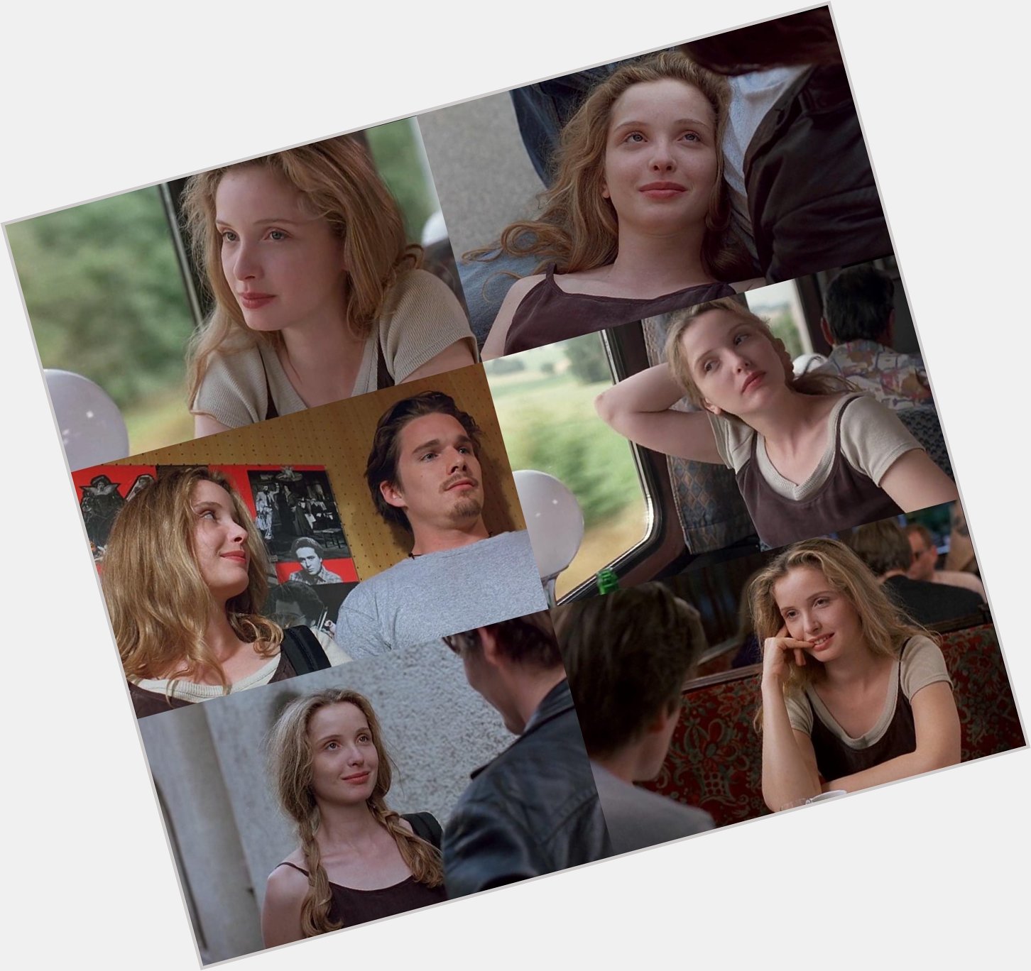 \"No I\m not impossible to touch
I have never wanted you so much

Come here, come here\"
.
Happy Birthday Julie Delpy 