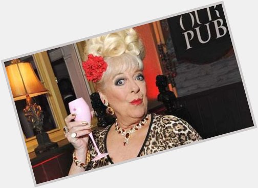 Happy 80th birthday to Julie Goodyear!  She s a living legend! 