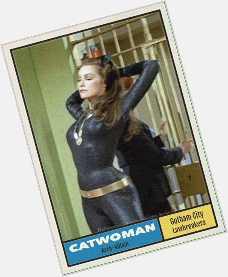 Happy 82nd birthday to the most purrrrrfect Catwoman, Julie Newmar. 