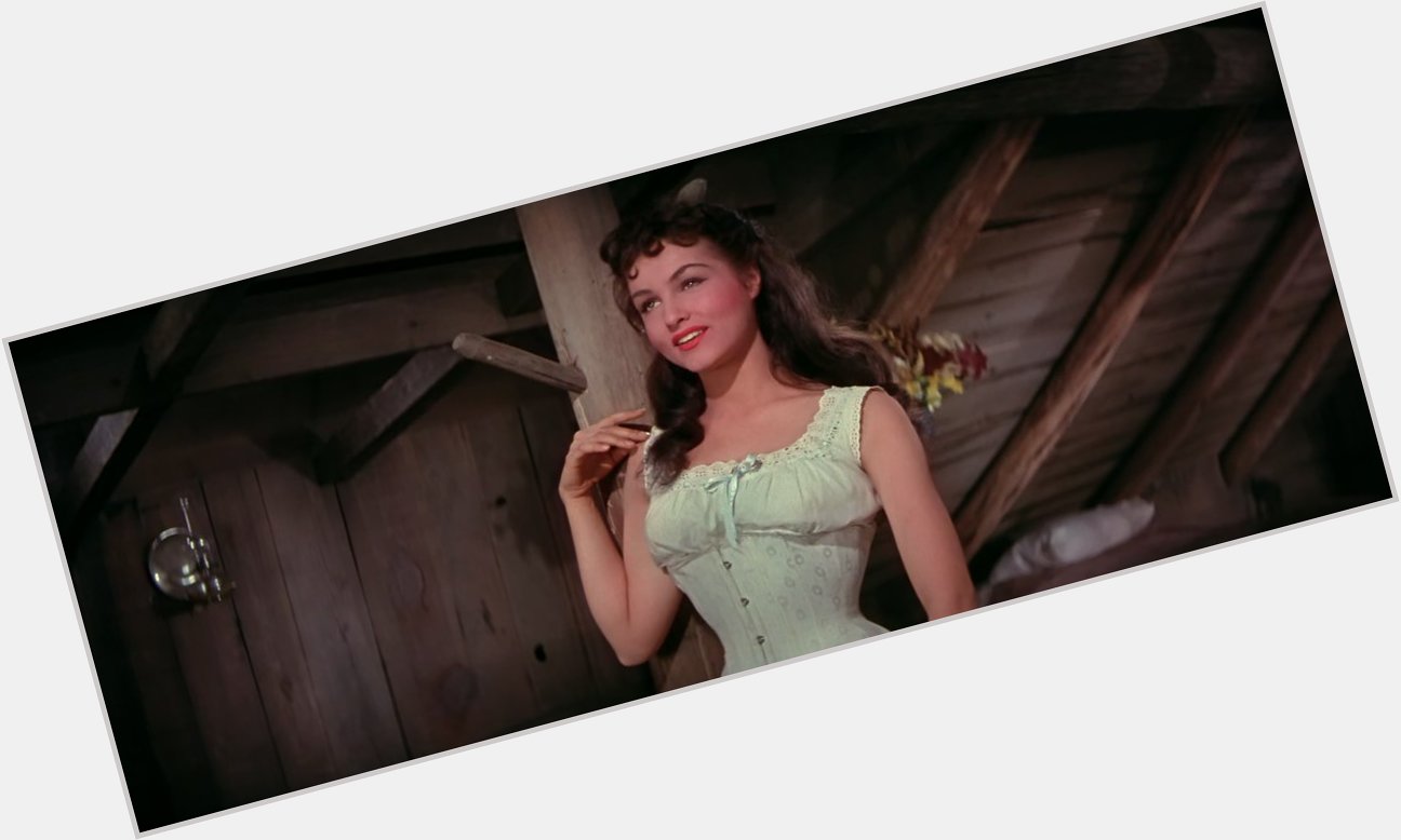 Happy birthday to Julie Newmar, seen here in MGM\s Seven Brides for Seven Brothers (1954). 