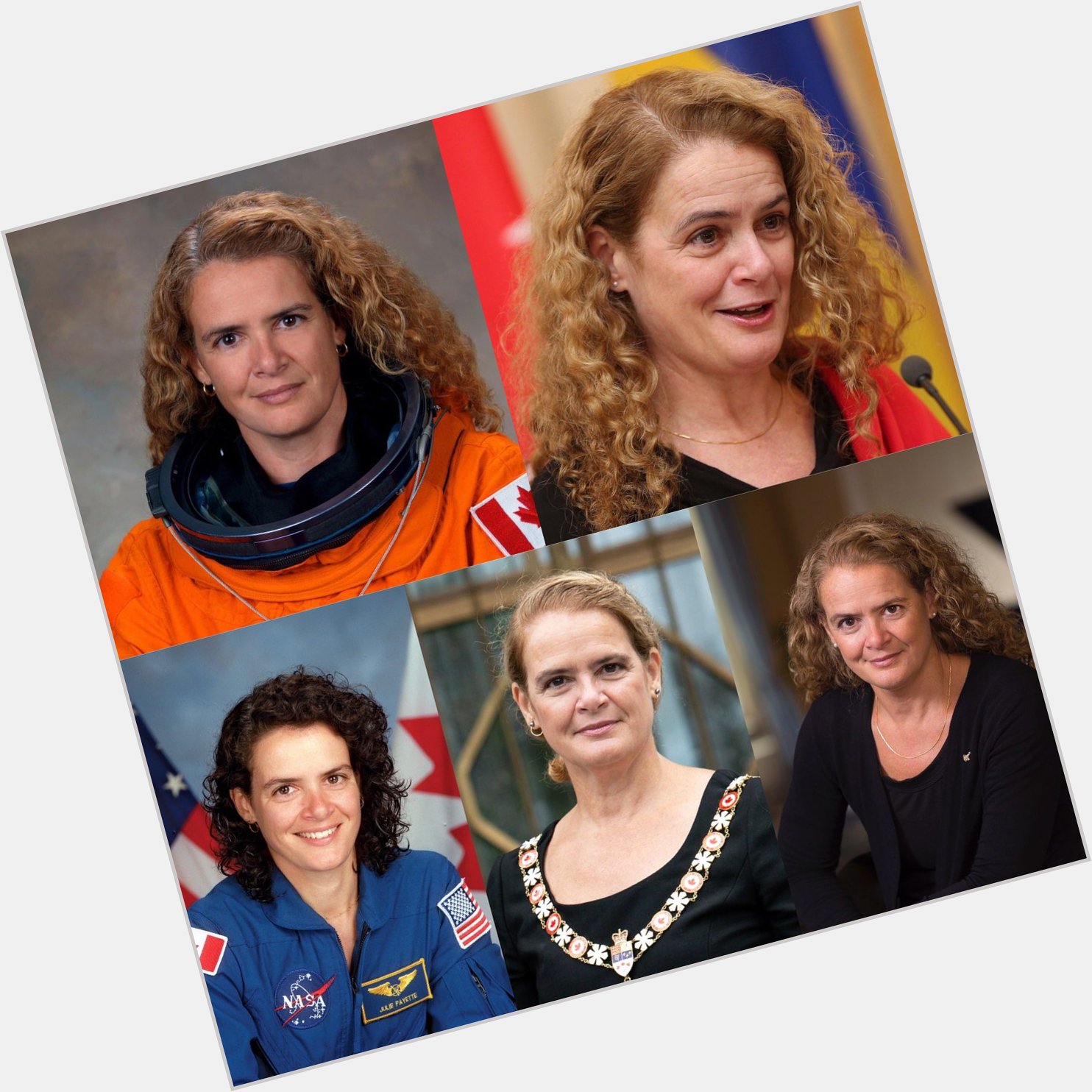 Happy 57 birthday to Julie Payette . Hope that she has a wonderful birthday.       