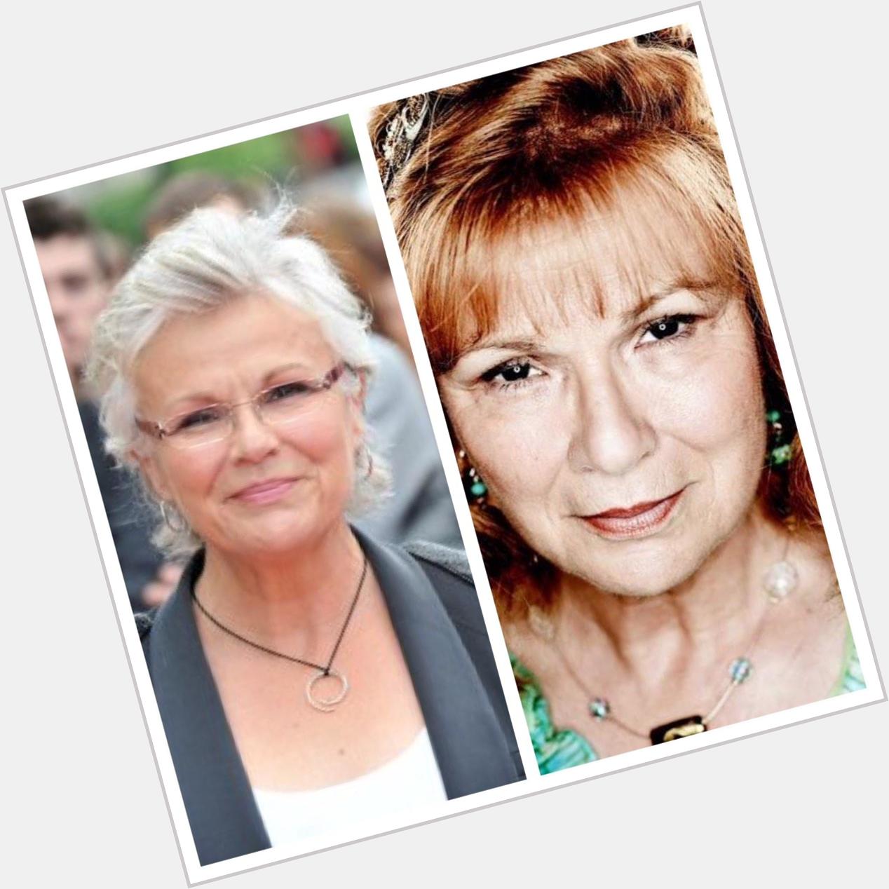 Feb 22: Happy Birthday, Julie Walters! She played Molly Weasley in the films. 