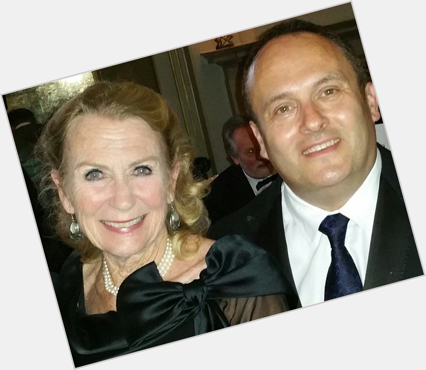 Happy bday to Juliet Mills. Here with her at charity evening in honour of parents Lord John & Mary Mills in April 
