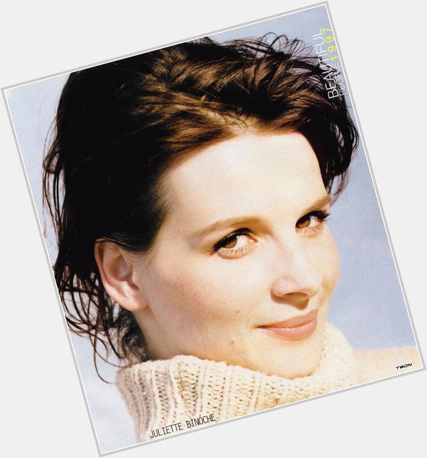 Happy birthday to Juliette Binoche (9 March 1964), actress, muse, angel, goddess... for the finest world directors 