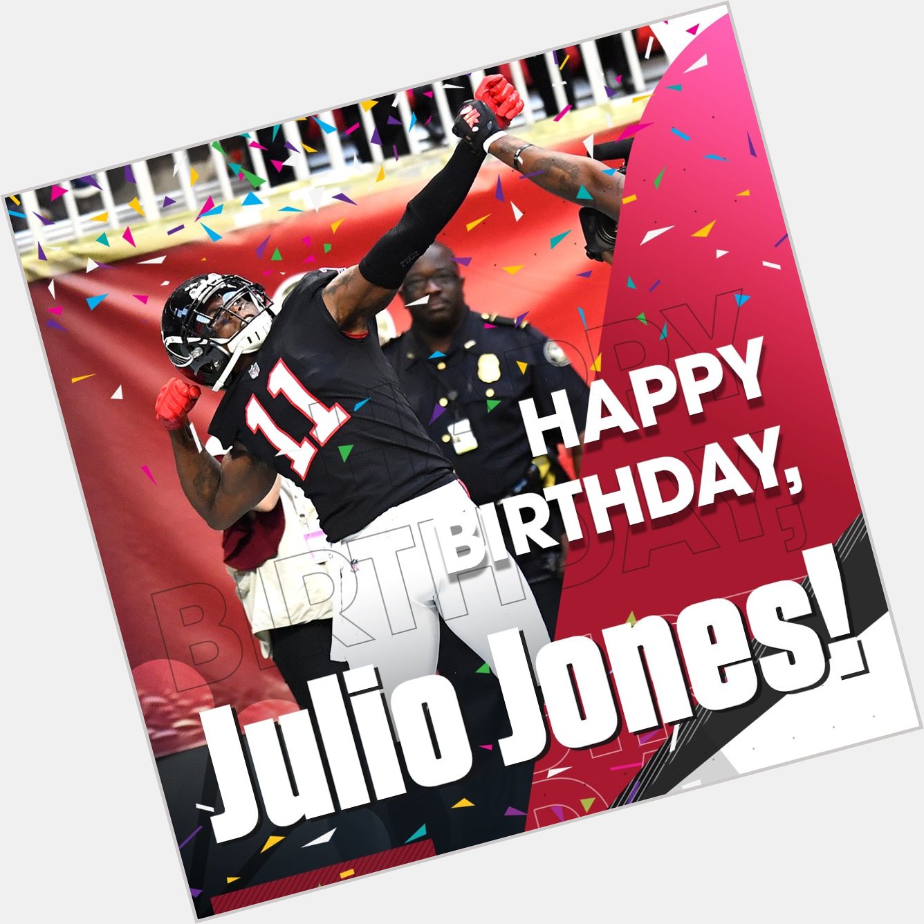 Join us in wishing Julio Jones a happy 30th birthday! 