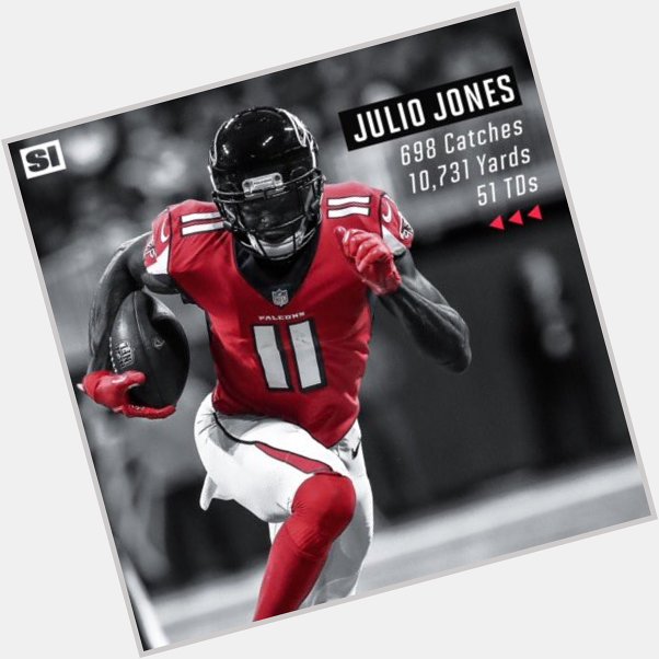 Happy 30th birthday to Julio Jones! Is he on his way to Canton? 
