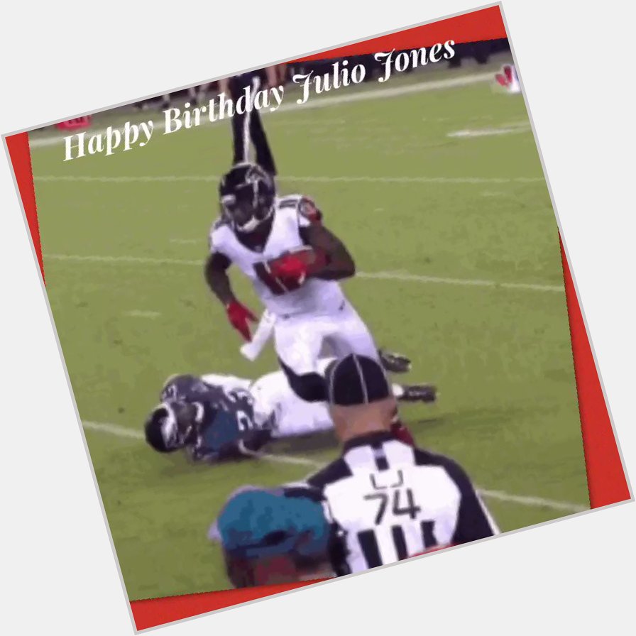 Happy Birthday Julio Jones!

If he retired today, where would you rank him all time? 