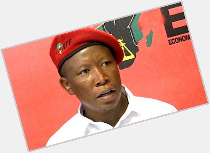 If it is your birthday today, happy birthday. You share your special day with Julius Malema. 