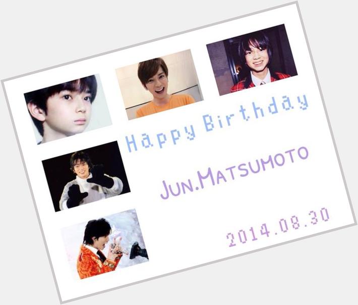 Happy Birthday Jun.Matsumoto   31                                                                               
