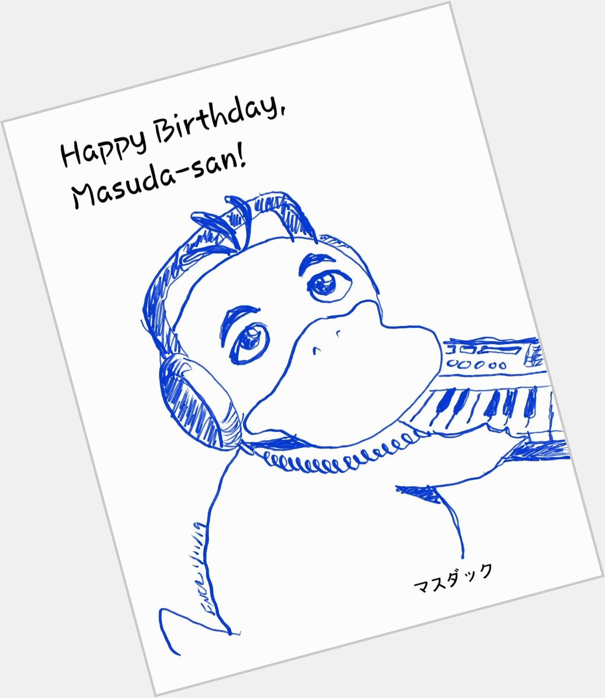  Happy Birthday, Masuda-san!              !  