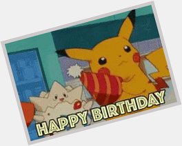 Happy brithday to Pokemon composer and director, Enjoy your birthday break! 