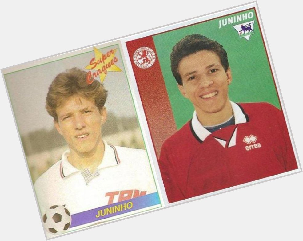 Happy Birthday to the other JUNINHO Juninho Paulista with Sao Paulo FC 1994-95 & Middlesbrough 1999-97 